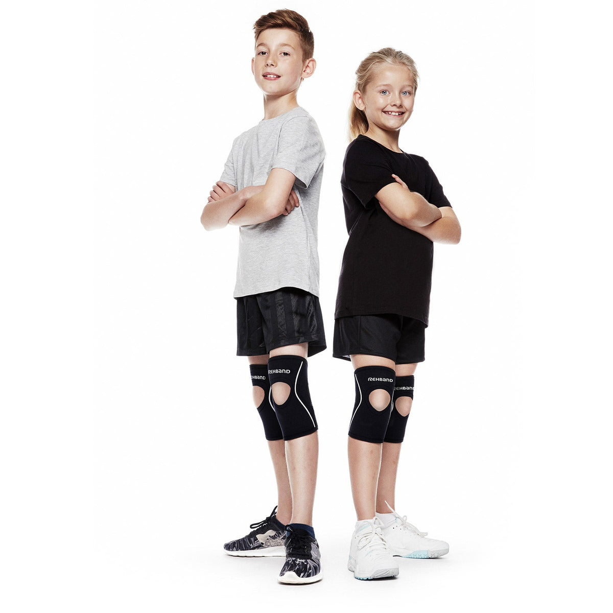 Rehband UD Knee Sleeve Junior med patellaöppning