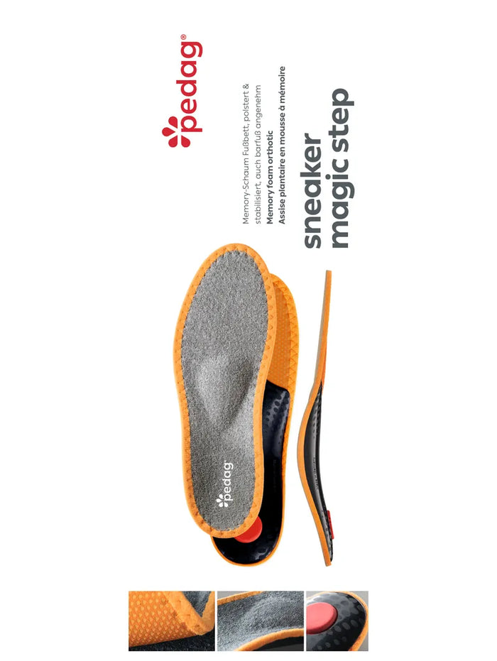 Pedag Sneaker Magic Step, memory foam-sula