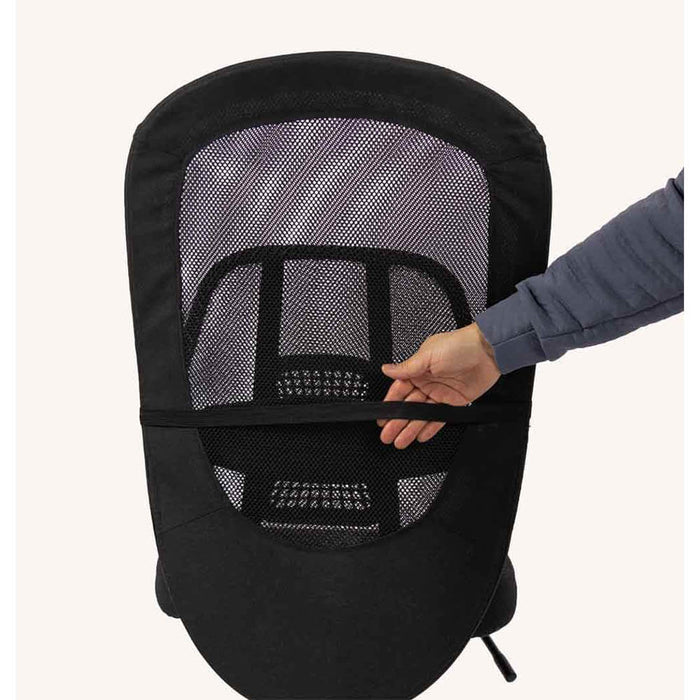 Ergonomiskt svankstöd för stol och bil