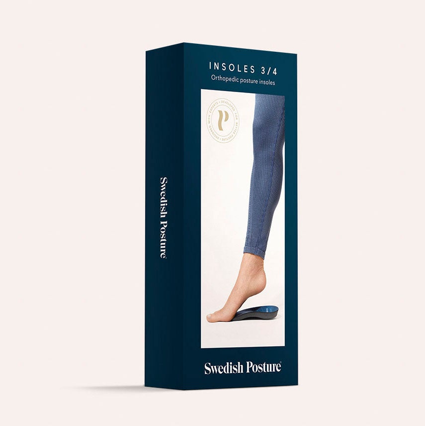 Swedish Posture Ortopediska 3/4-hållningssulor