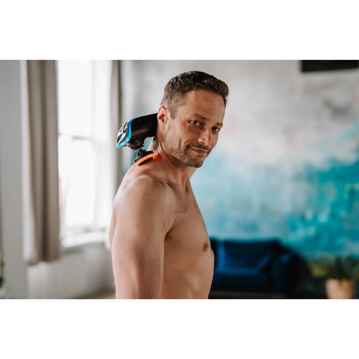 Trådlös handhållen massage med värme