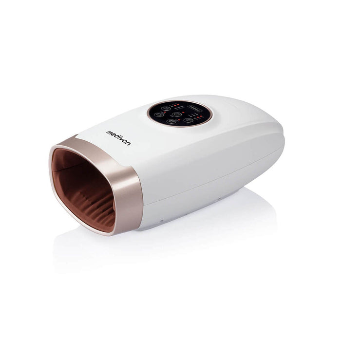 Handmassage med värme och vibration i vitt