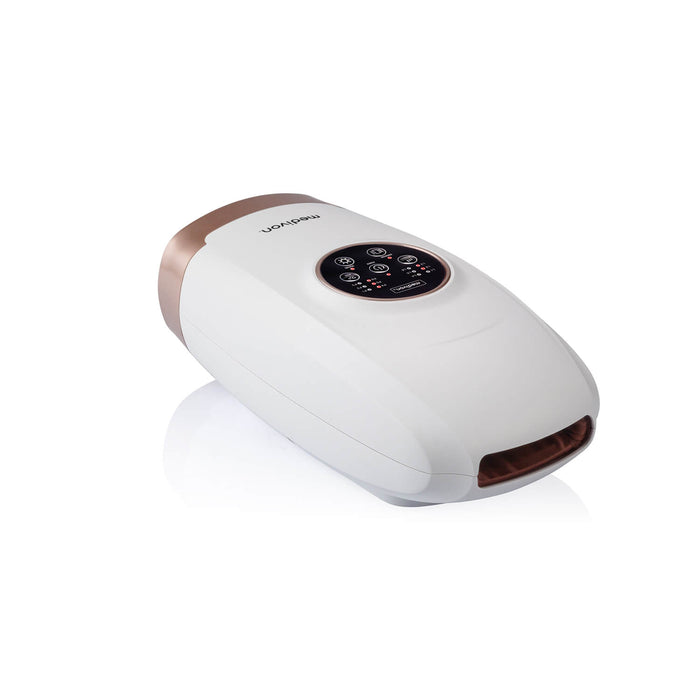 Handmassage med värme och vibration i vitt