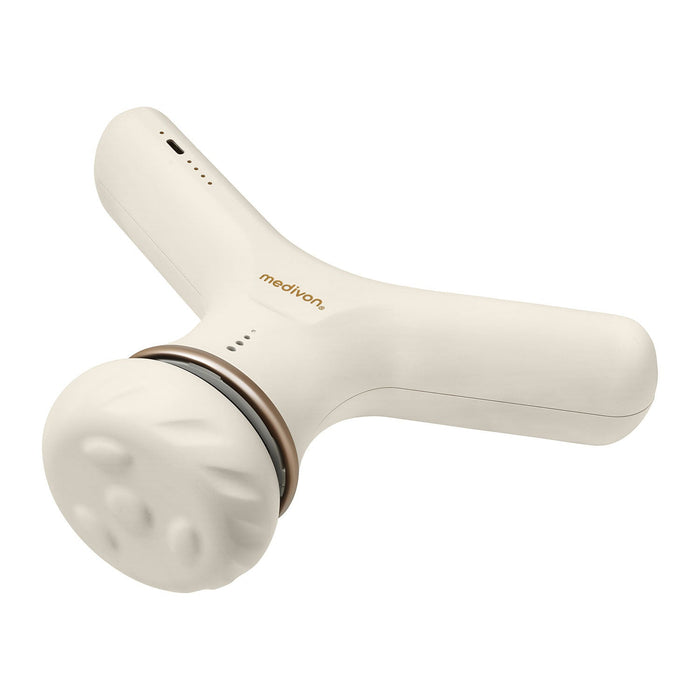 Y-formad kroppsmassagerare med fyra massagehuvuden