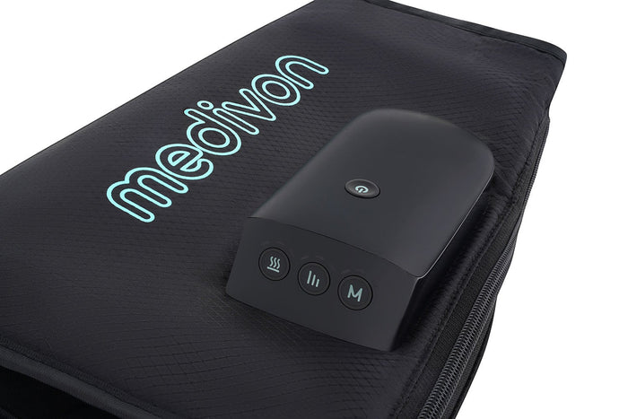 Trådlös benkompression med tre massageprogram