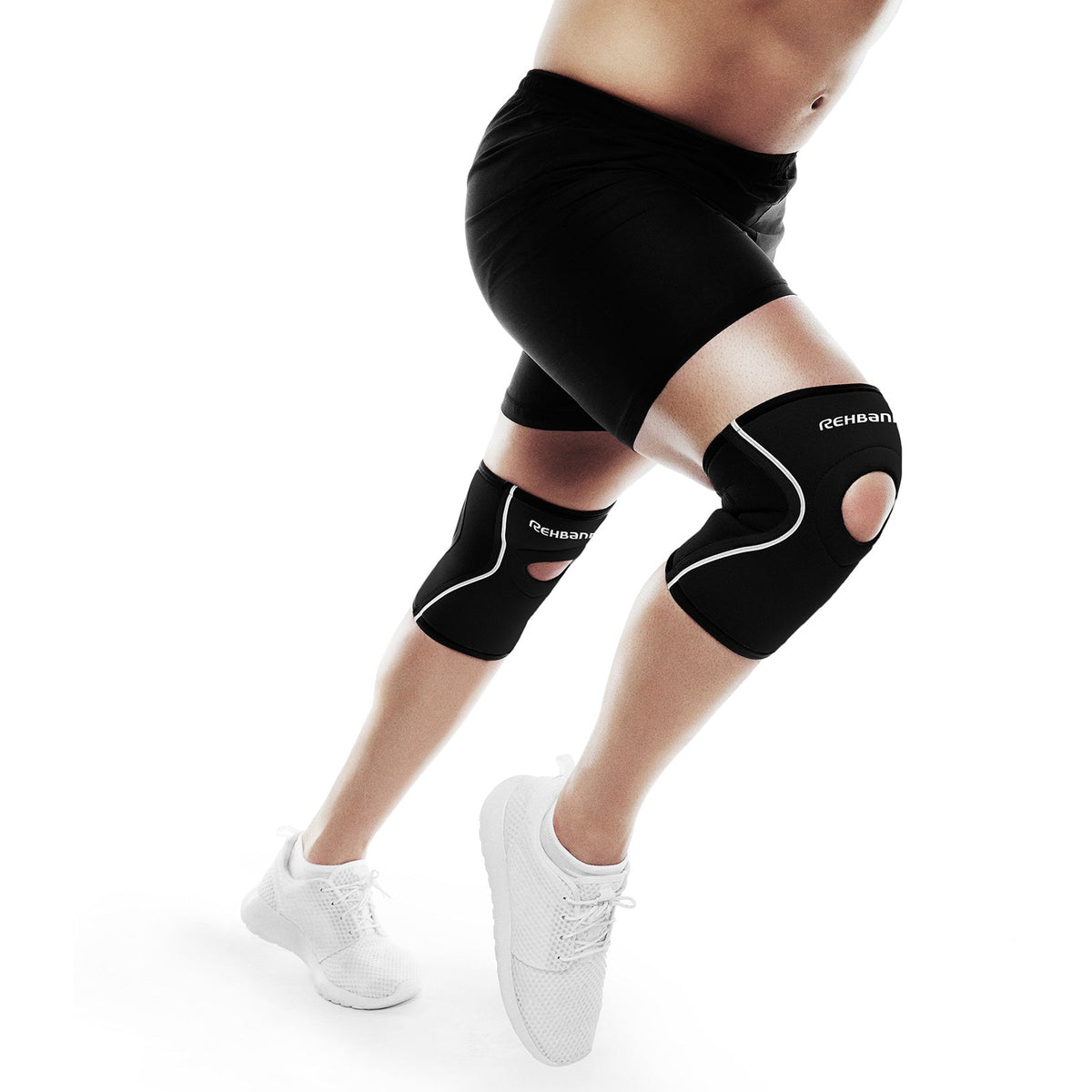 Rehband UD Knee Sleeve knästöd med patellaöppning