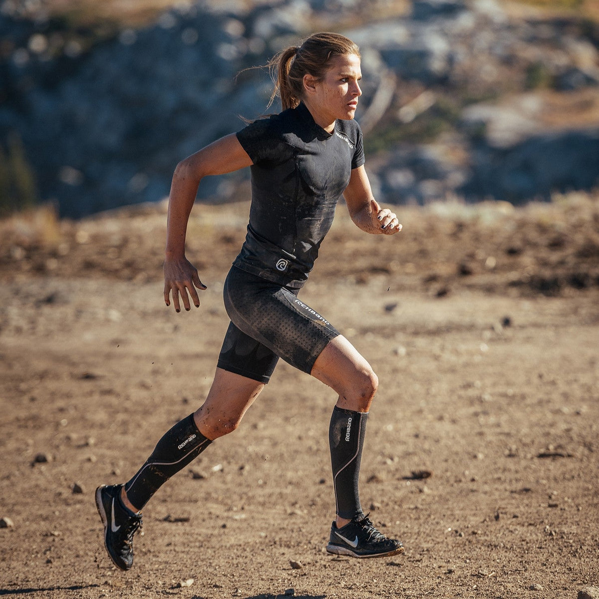 Rehband QD Shin & Calf Sleeve 3 mm vadstöd