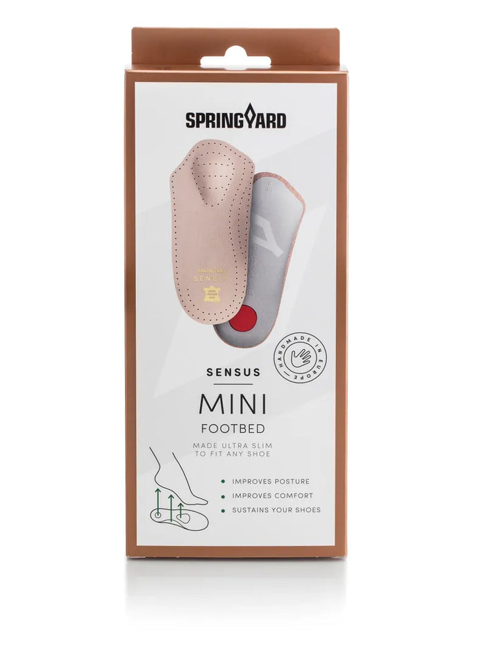Springyard Sensus Mini, 3/4-stöd i läder