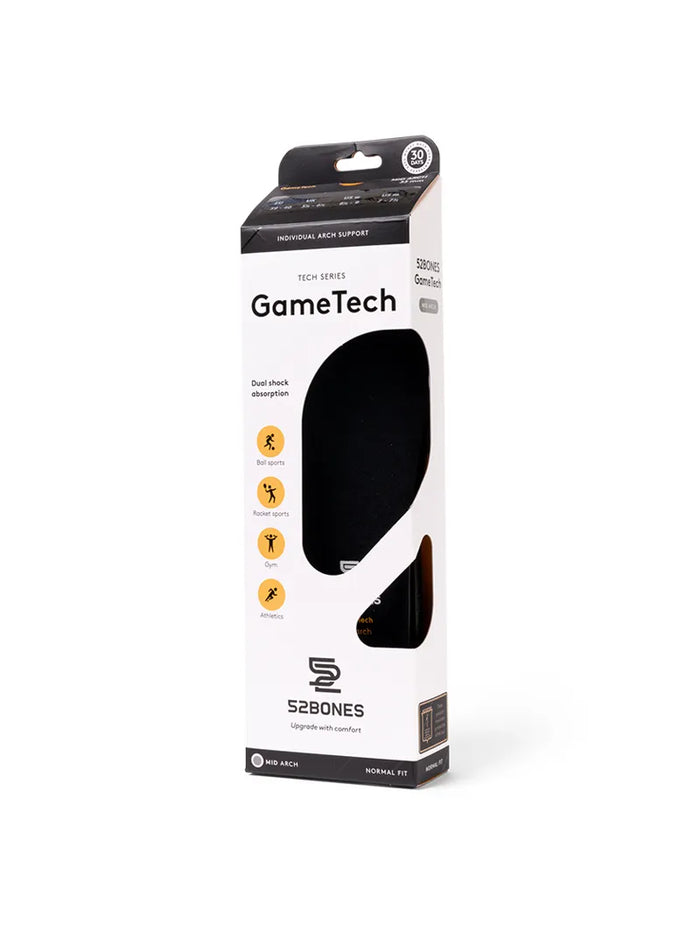 52Bones GameTech padelsula, medelhög hålfot
