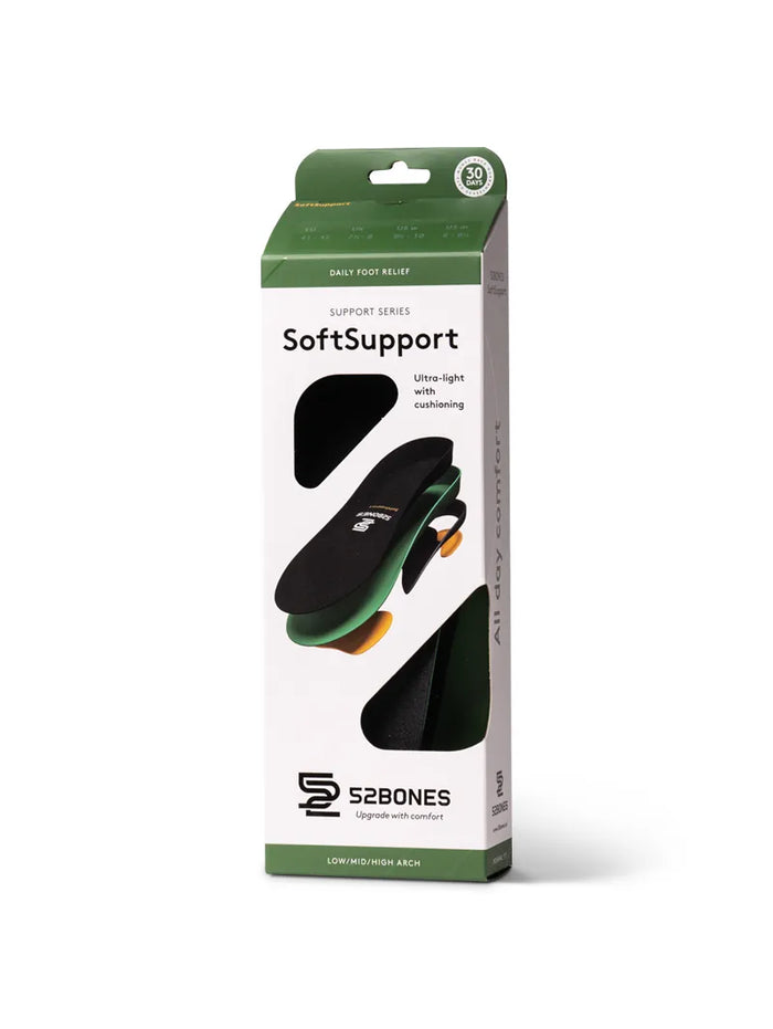 52Bones Soft Support, mjuk stödsula