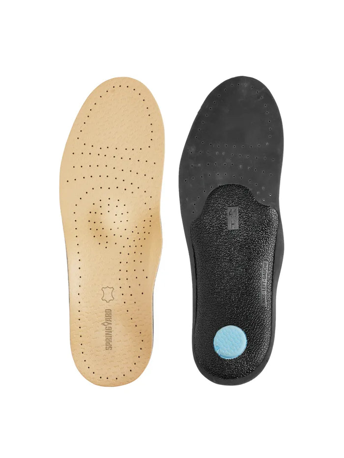 Springyard Leather Support, skoinlägg i läder