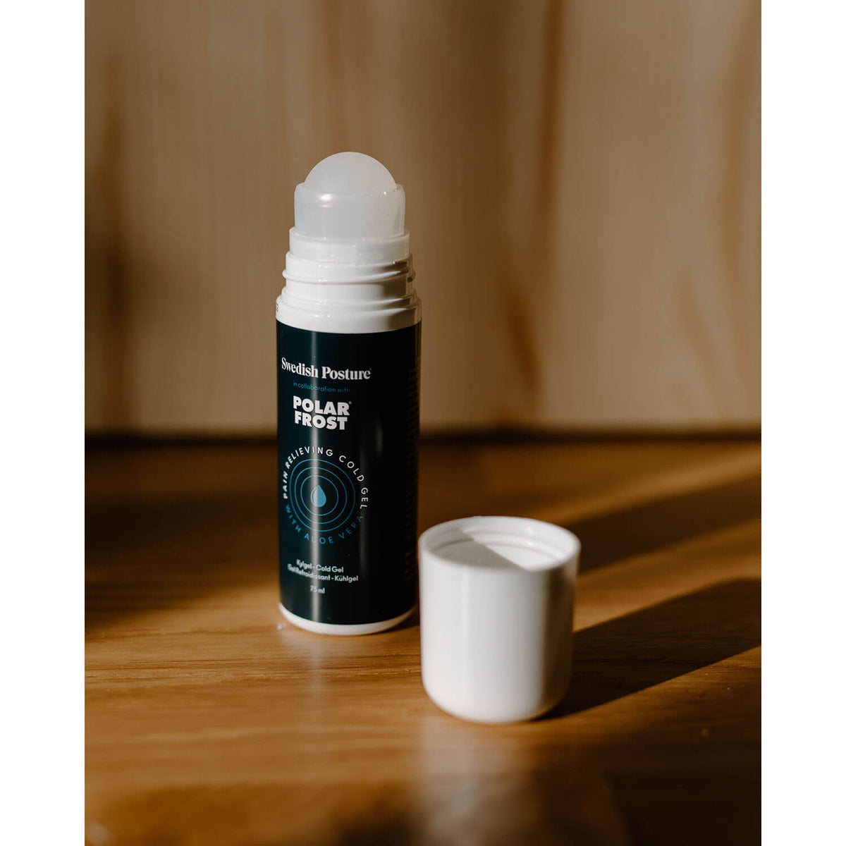 Kylande roll-on-gel med aloe vera