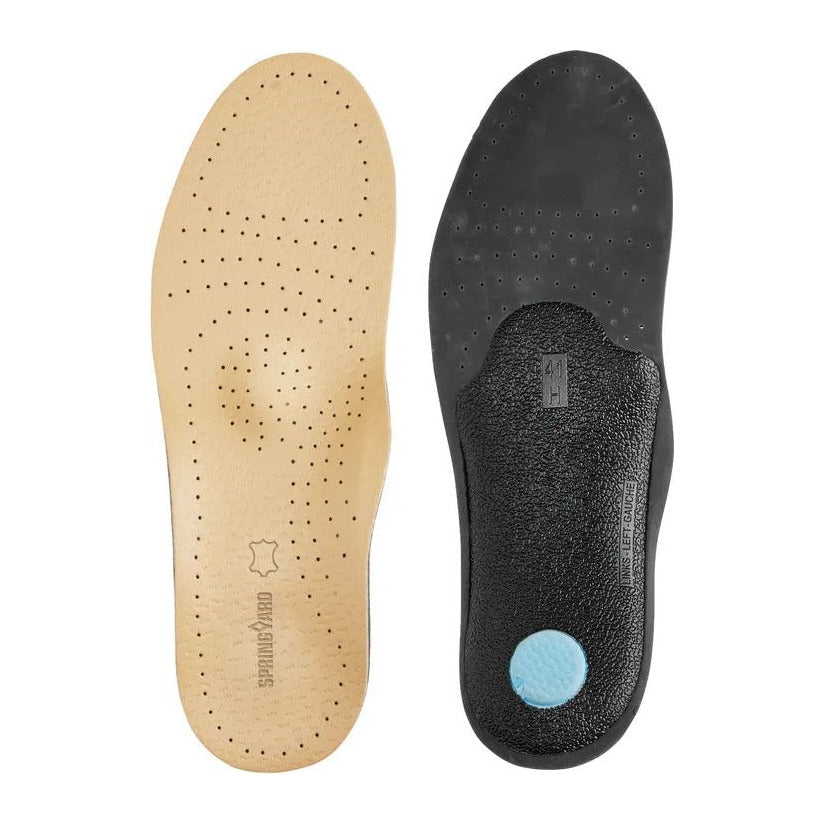 Springyard Leather Support, skoinlägg i läder