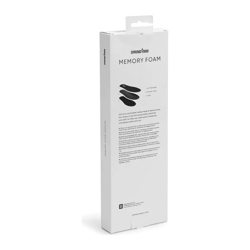 Springyard Memory Foam, iläggssula i minnesskum