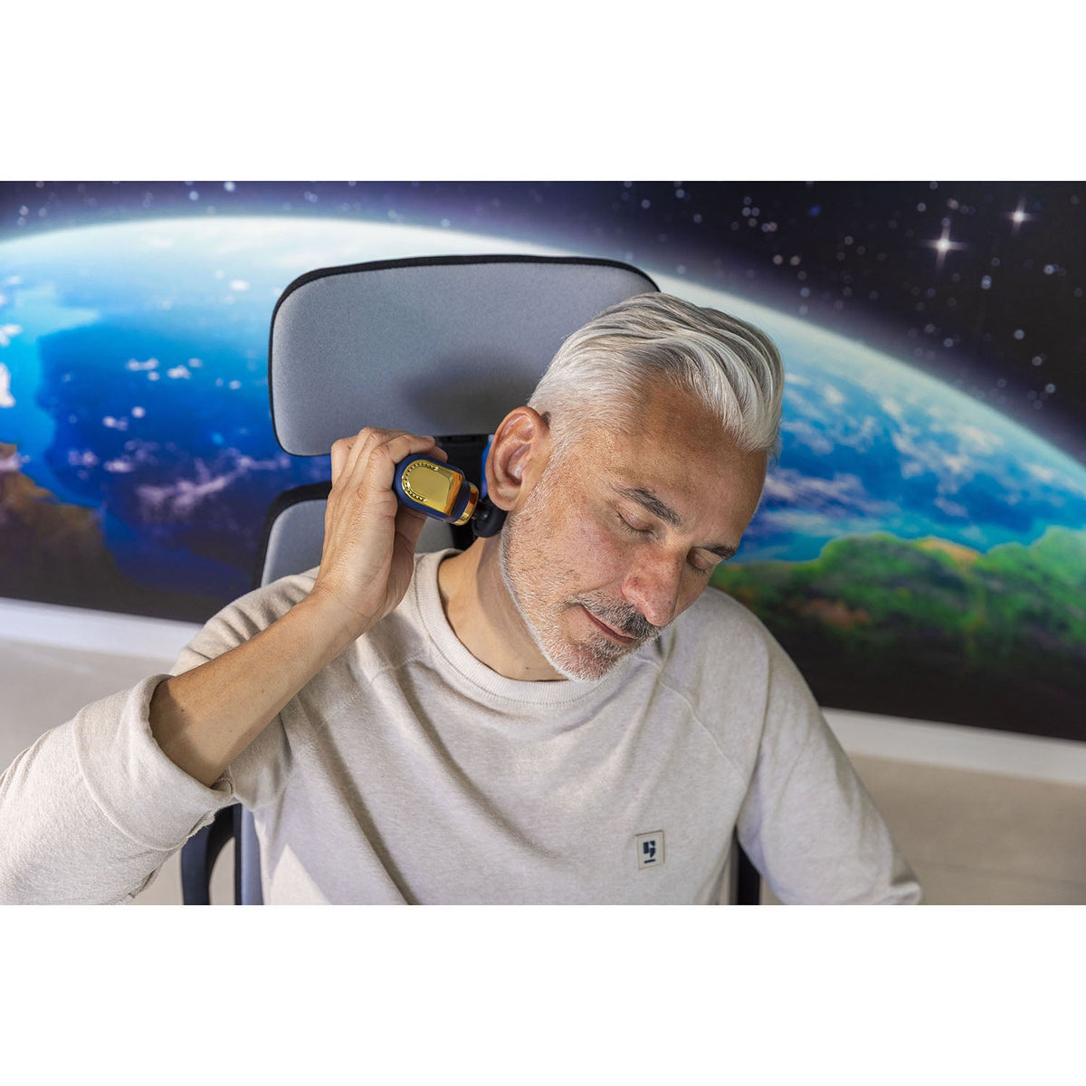 Mini-massagepistol med fem intensiteter