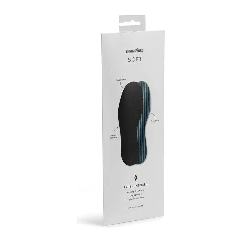 Springyard Soft, latexsula med aktivt kol