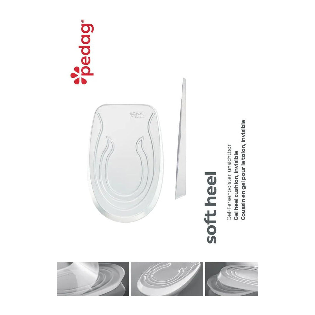 Pedag Soft Heel, gel-hälinlägg – förpackning