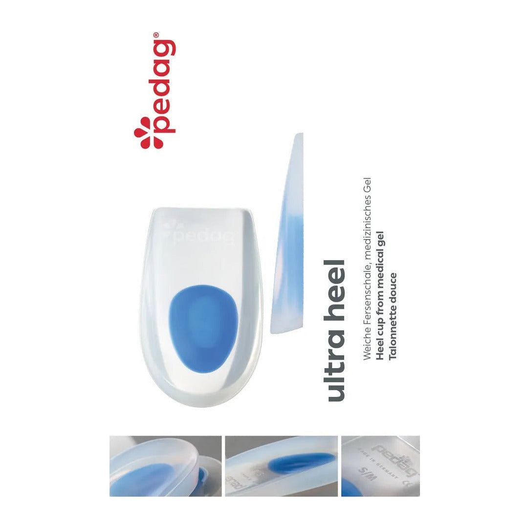 Pedag Ultra Heel, gel-hälinlägg – förpackning