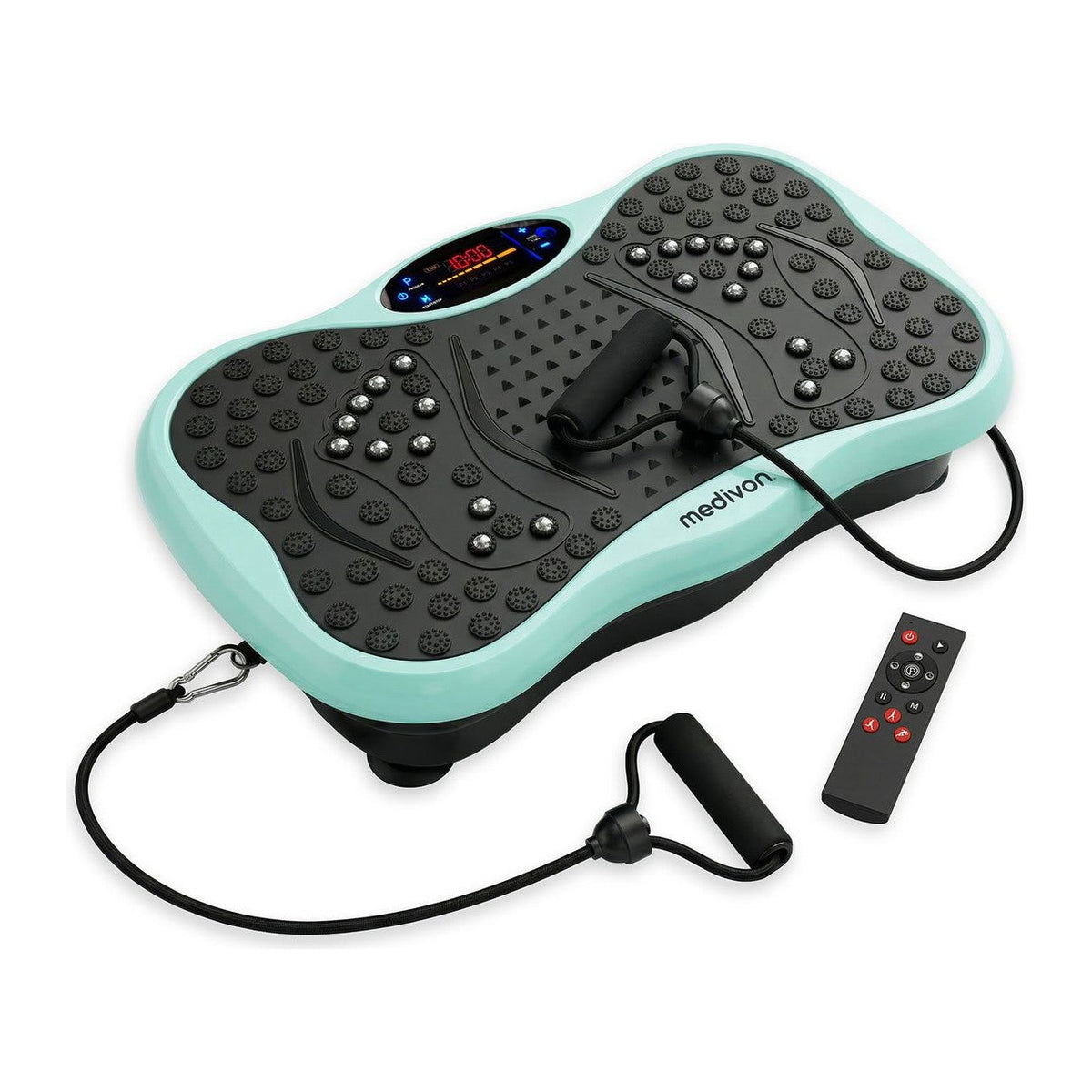 Vibrationsplatta med 120 intensiteter och fem program