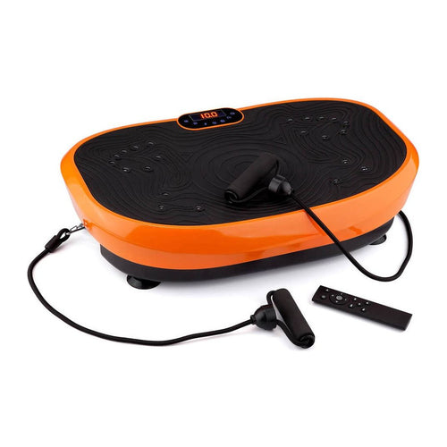 Vibrationsplattform med fem träningsprogram och musik