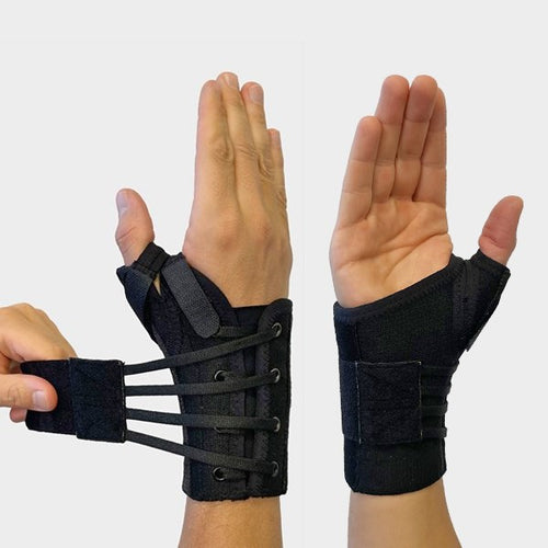 Catell Lacy Short Thumb Stabil handledsortos med tumdel